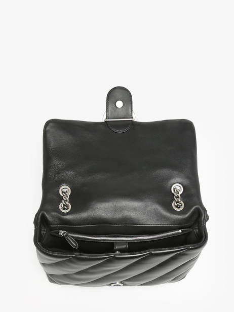 Schoudertas Love Bag Puff Leder Pinko Zwart love bag puff A0F2 ander zicht 3