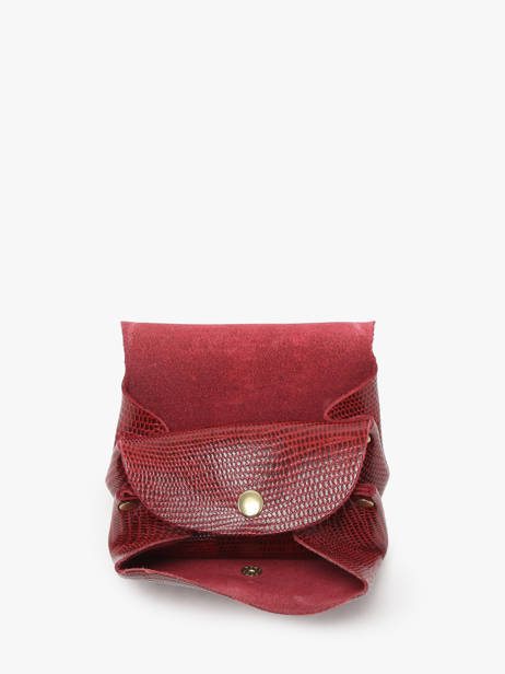 Portemonnee Leder Paul marius Rood la suite 1960 GUSTA960 ander zicht 1