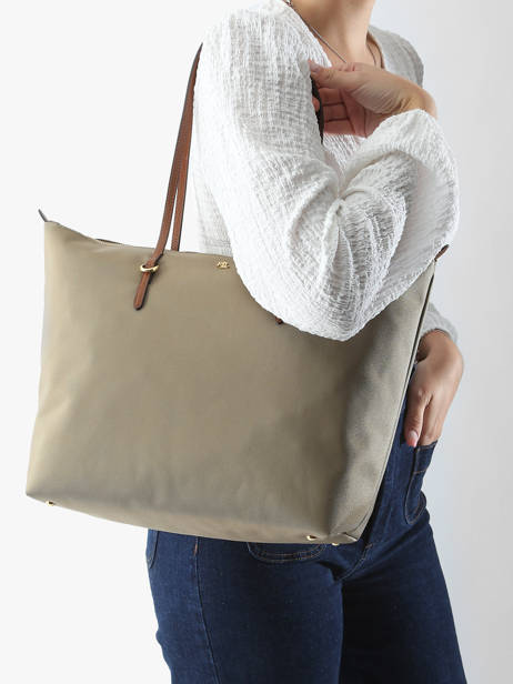 Schoudertas Keaton 31 Nylon Lauren ralph lauren Groen chadwick 31950007 ander zicht 1