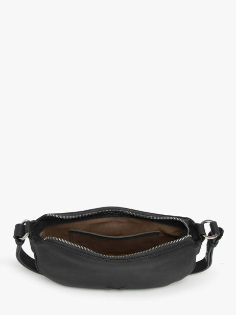 Baguette-tas Sixty Leder Nathan baume Zwart nathan 1932 60 ander zicht 3
