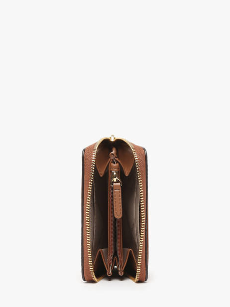 Portemonnee Leder Michael kors Bruin jet set T4GJ6Z5L ander zicht 1
