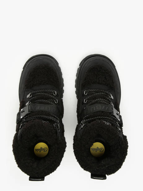 Sneakers Aspha Com Mid Warm Buffalo Zwart accessoires 1622328 ander zicht 4