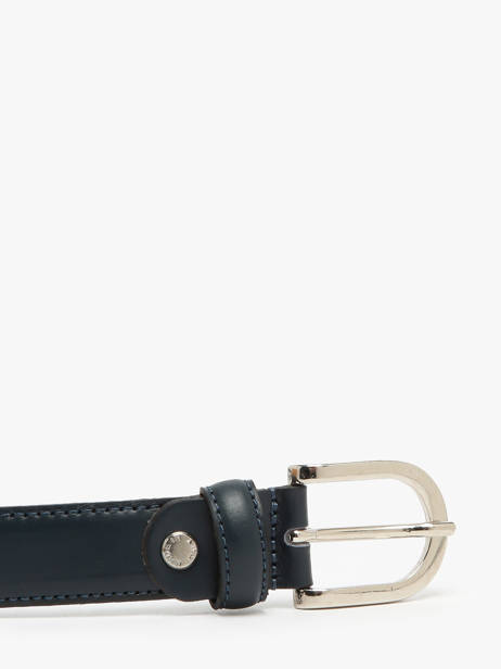 Riem Petit prix cuir Blauw belt 21-35283 ander zicht 2