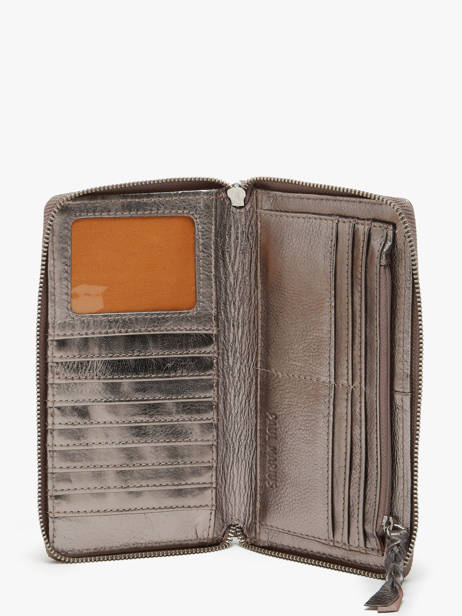Portefeuille Charlotte Leder Paul marius Grijs vintage CHARLOTT ander zicht 1