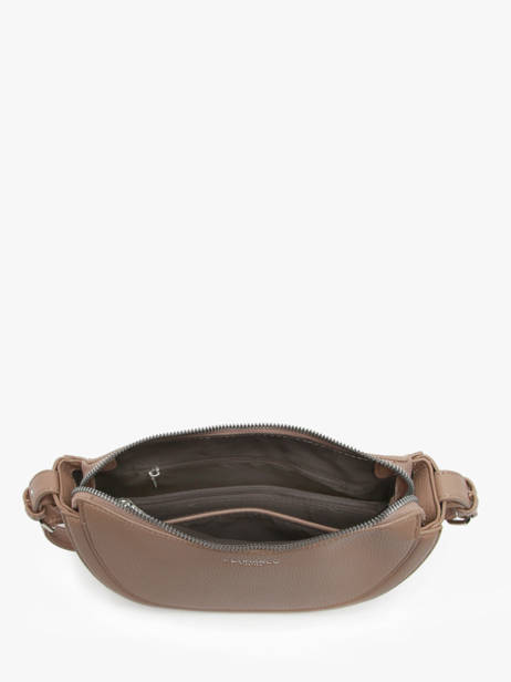 Cross Body Tas Grained Miniprix Beige grained H8525 ander zicht 2