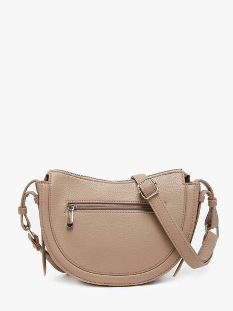 Cross Body Tas Grained Miniprix Beige grained H8525 ander zicht 3