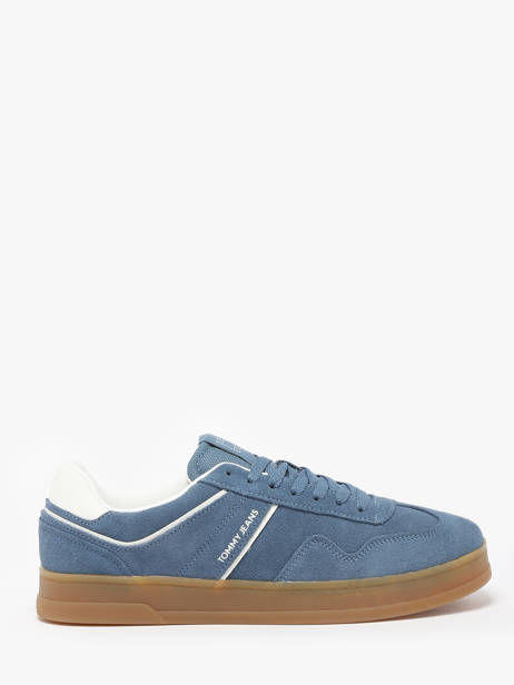 Sneakers Uit Leder Tommy hilfiger Blauw men 1516DA1