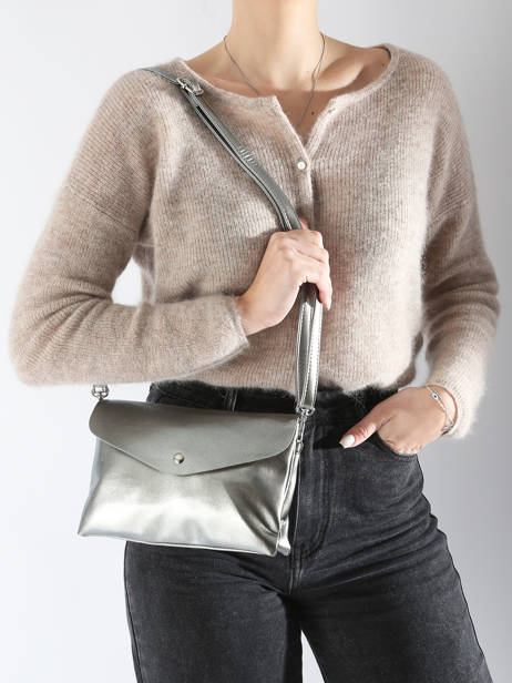 Cross Body Tas Venus Miniprix Grijs venus F2315 ander zicht 1