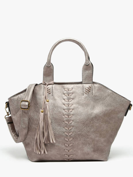 Handtas Winter Pompon Miniprix Zilver winter pompon 6061
