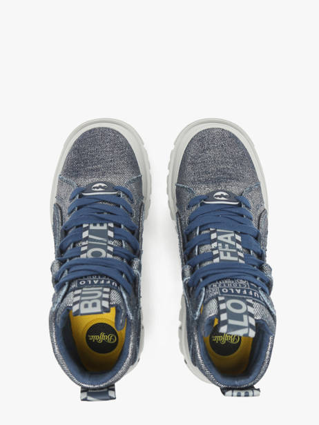 Sneakers Aspha Nc Mid Buffalo Blauw accessoires 1622560 ander zicht 4
