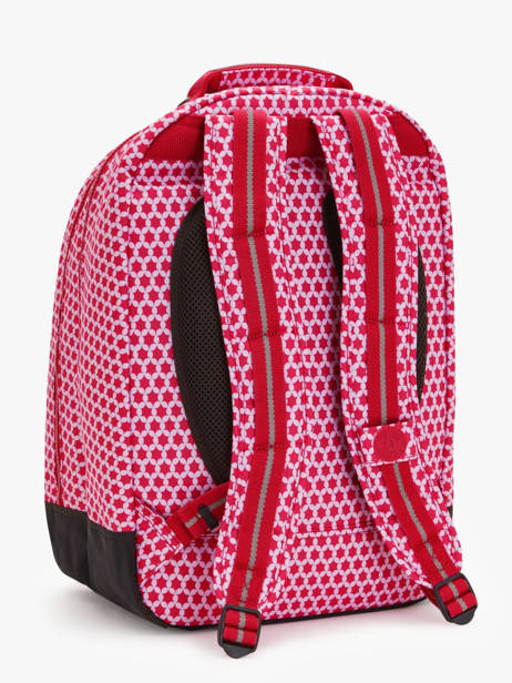 Rugzak 2 Compartimenten Kipling Rood back to school / pbg PBGI7090 ander zicht 4