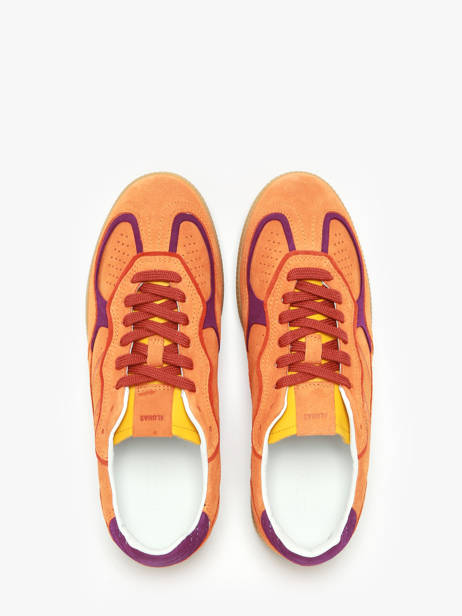 Sneakers Tb.490 Rife Orange Uit Leder Alohas Oranje accessoires 10047106 ander zicht 4