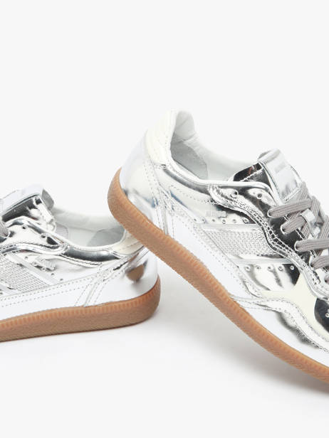 Sneakers Tb.490 Rife Shimmer Silver Uit Leder Alohas Zilver accessoires 10054402 ander zicht 3