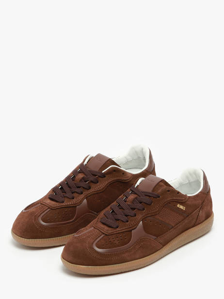 Sneakers Tb.490 Rife Chocolat Uit Leder Alohas Bruin accessoires 10047105 ander zicht 2