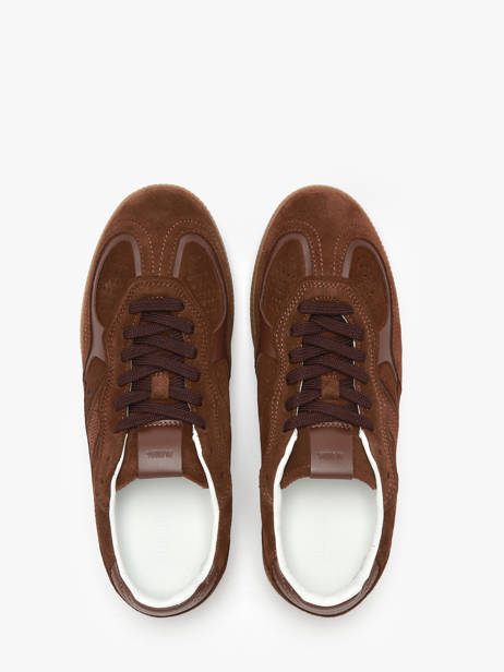 Sneakers Tb.490 Rife Chocolat Uit Leder Alohas Bruin accessoires 10047105 ander zicht 4