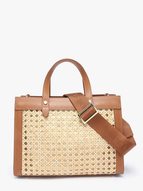 Handtas Cannage Rotin Lancaster Beige cannage rotin 114 ander zicht 4