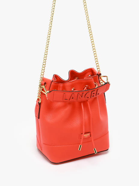 Bucket Bag S Ninon Leder Lancel Oranje ninon A10922 ander zicht 2