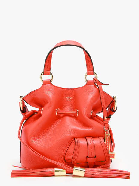 Bucket Bag S Premier Flirt Leder Lancel Oranje premier flirt A10109 ander zicht 2