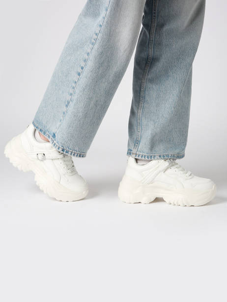 Sneakers Bliss Glam Buffalo Wit accessoires 1636293 ander zicht 1