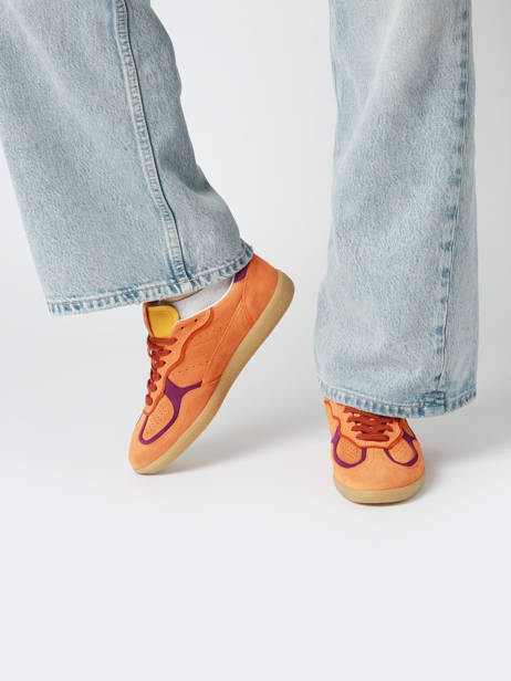 Sneakers Tb.490 Rife Orange Uit Leder Alohas Oranje accessoires 10047106 ander zicht 1