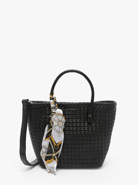 Handtas /cross Body Braided Miniprix Zwart braided 1