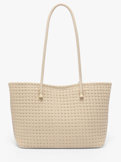 Schoudertas Braided Miniprix Beige braided A9113 ander zicht 3