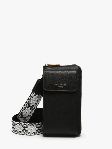 Telefoonetui /cross Body Miniprix Zwart gold SF69019