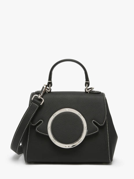 Handtas Yumi Leder Nathan baume Zwart ginkgo 4