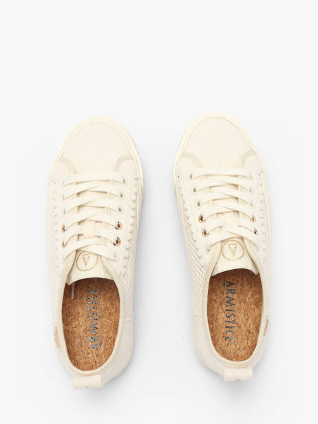 Sneakers Armistice Wit accessoires GANATAVE ander zicht 4