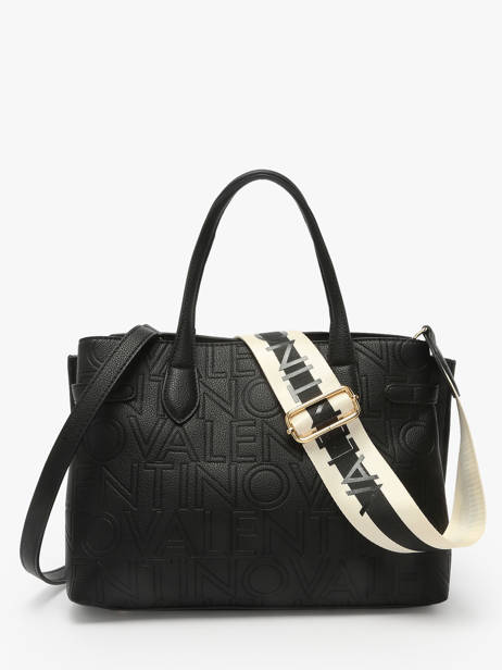 Handtas Pansy Valentino Zwart pansy VBS8PG04 ander zicht 4