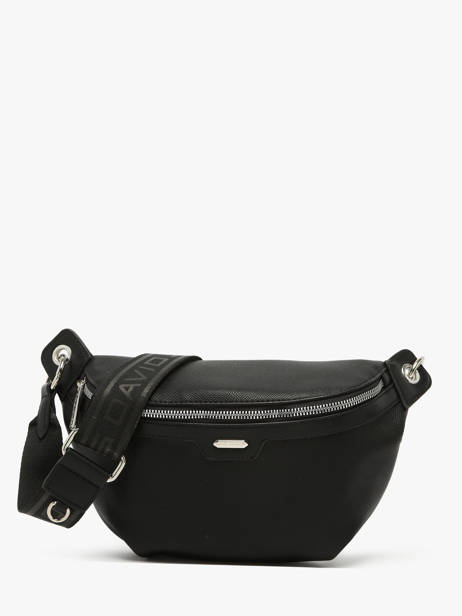 Heuptasje David jones Zwart saffiano CM7371