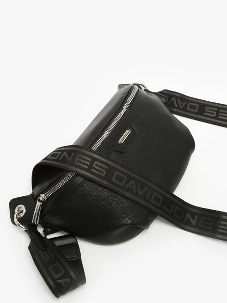 Heuptasje David jones Zwart saffiano CM7371 ander zicht 2