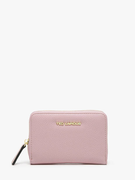 Portefeuille Ted lapidus Roze jara TLMQ1503