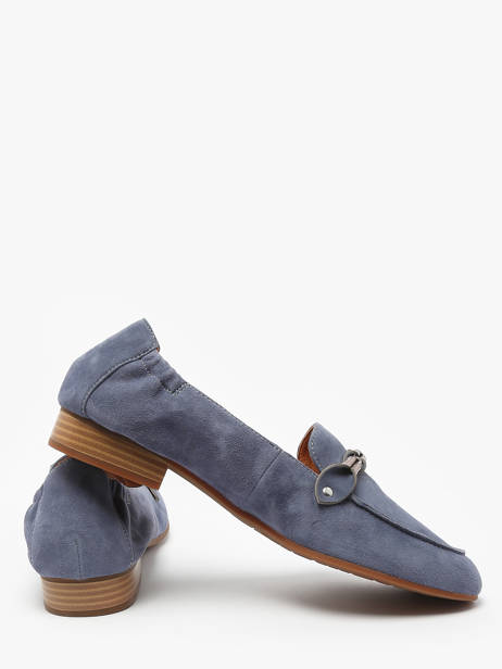 Mocassins Zanga Uit Leder Mam'zelle Blauw women 4154304 ander zicht 3