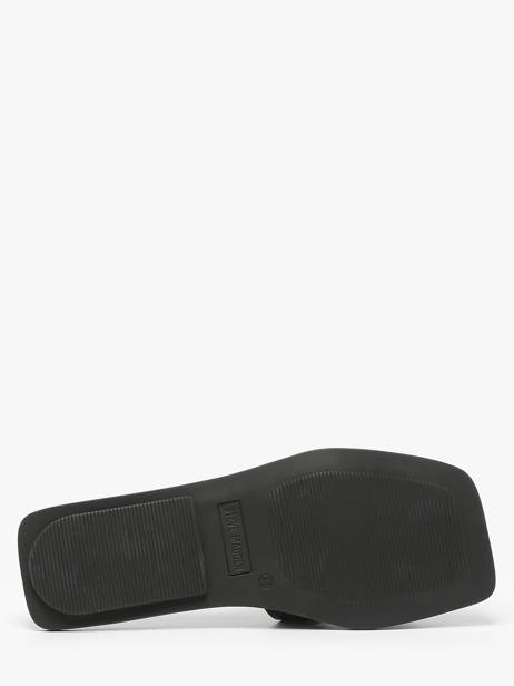 Slippers Sofia Uit Leder Steve madden Zwart women 11003523 ander zicht 4