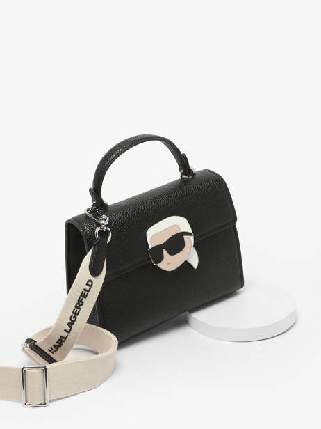 Cross Body Tas K Ikon Polyurethaan Karl lagerfeld Zwart k ikon A2W30105 ander zicht 2