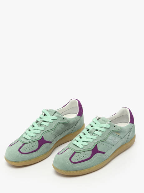 Sneakers Tb.490 Rife Uit Leder Alohas Groen accessoires 10047107 ander zicht 2