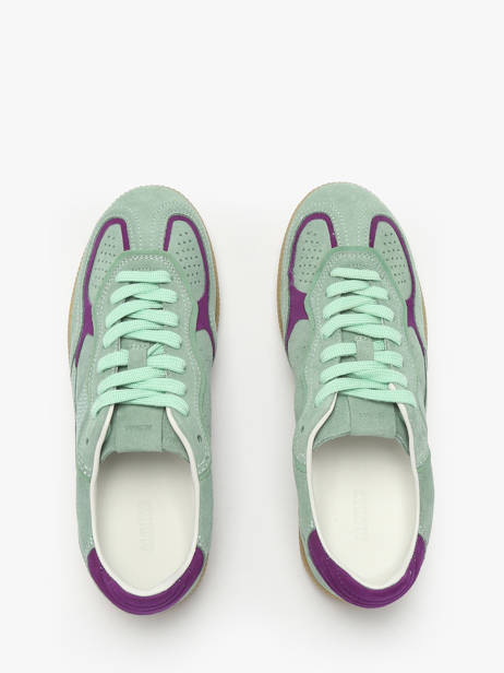 Sneakers Tb.490 Rife Uit Leder Alohas Groen accessoires 10047107 ander zicht 4