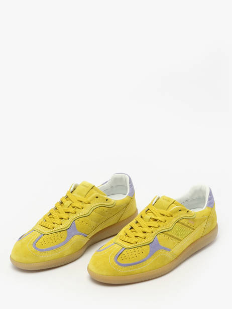 Sneakers Tb.490 Rife Uit Leder Alohas Geel accessoires 10047108 ander zicht 2