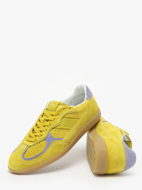 Sneakers Tb.490 Rife Uit Leder Alohas Geel accessoires 10047108 ander zicht 3
