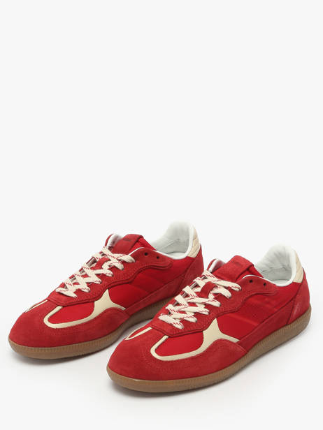 Sneakers Tb.490 Rife Uit Leder Alohas Rood accessoires 10071001 ander zicht 2