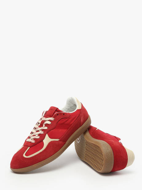 Sneakers Tb.490 Rife Uit Leder Alohas Rood accessoires 10071001 ander zicht 3