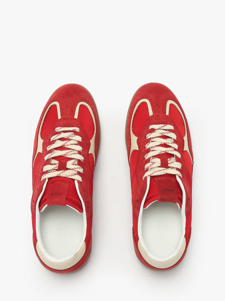 Sneakers Tb.490 Rife Uit Leder Alohas Rood accessoires 10071001 ander zicht 4