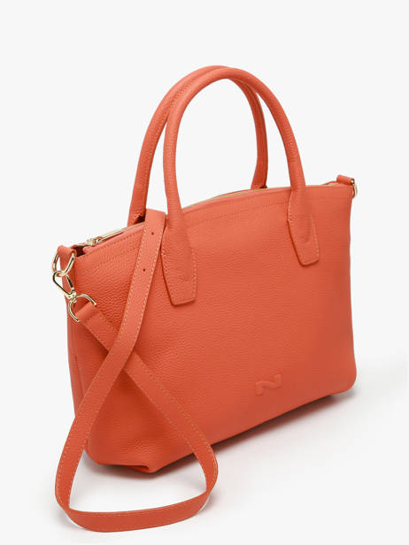 Handtas Tiny Leder Nathan baume Oranje victoria 88 ander zicht 2