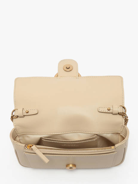 Cross Body Tas Love Bag Icon Leder Pinko Beige love bag icon A0F1 ander zicht 3