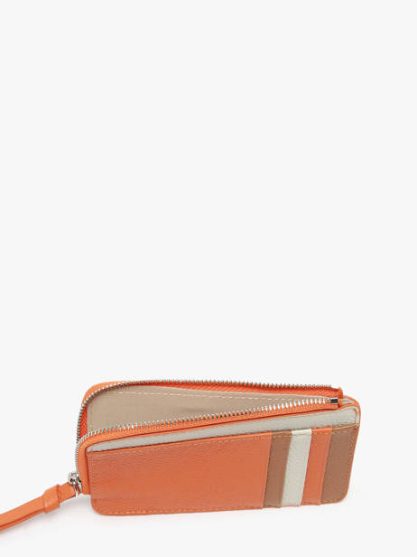 Kaarthouder Leder Crinkles Veelkleurig caviar 14318C ander zicht 1