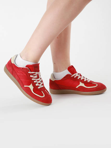 Sneakers Tb.490 Rife Uit Leder Alohas Rood accessoires 10071001 ander zicht 1