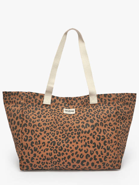 Schoudertas Leopard Hindbag Bruin leopard LE