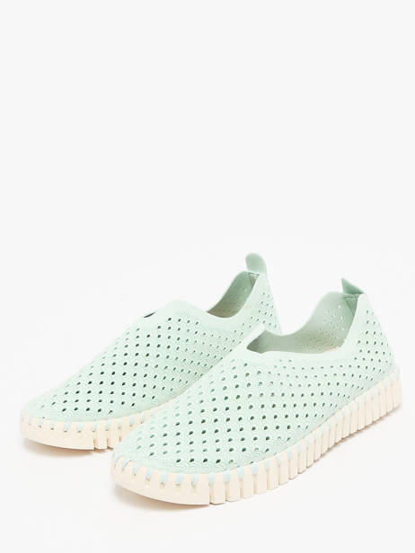 Mocassins Ilse jacobsen Groen women TULI3275 ander zicht 2
