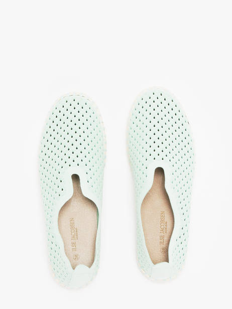 Mocassins Ilse jacobsen Groen women TULI3275 ander zicht 4